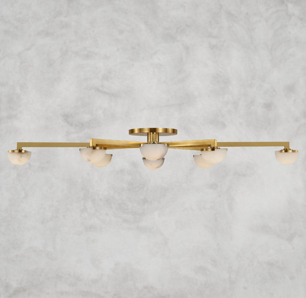 Pedra Staggered Arm Flush Mount 36", 48", 60"